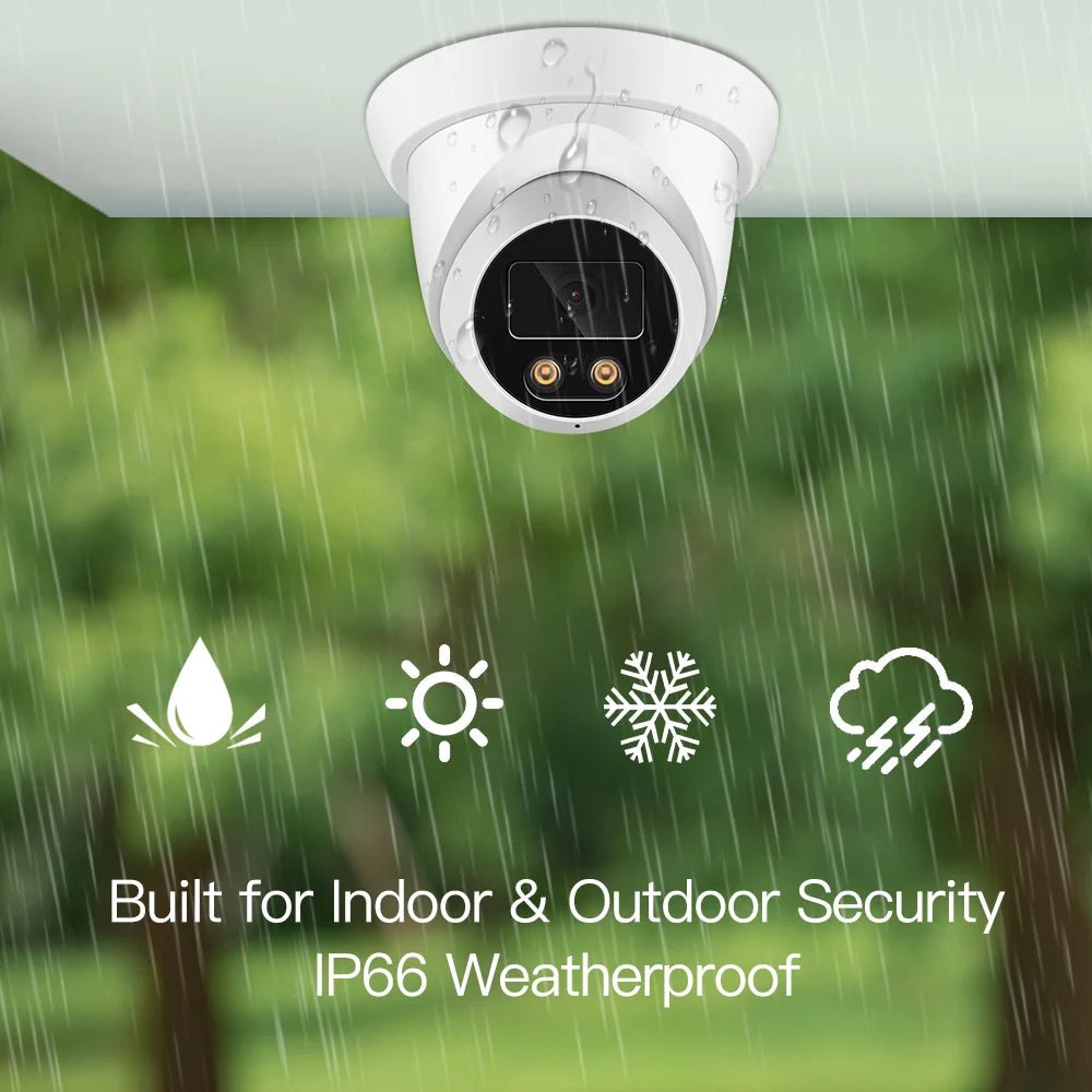 ASECAM 4K Security CCTV Camera System Kit 8MP Face Detect Audio NVR POE AI Outdoor Home Video Surveillance Camera Xmeye