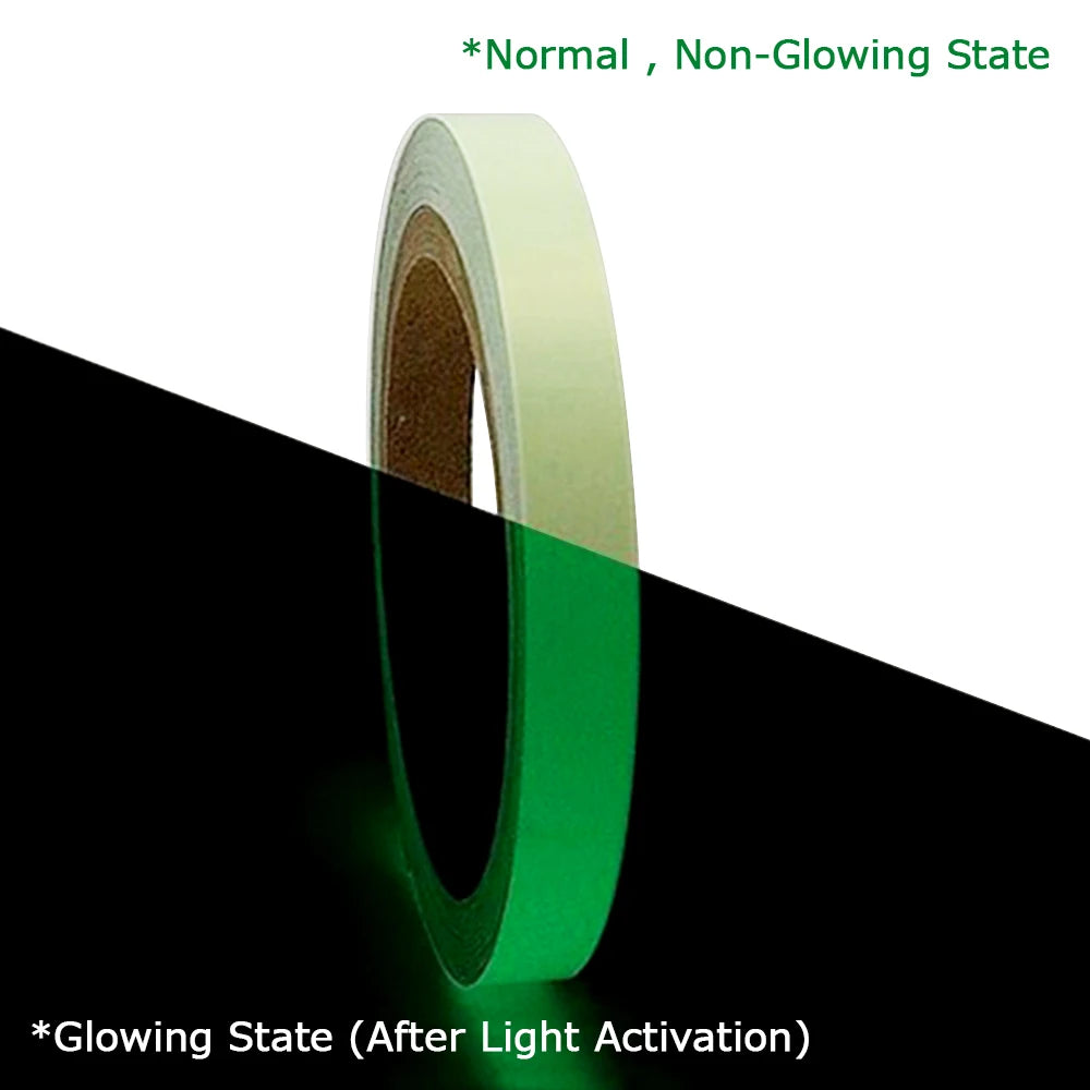 Glow in The Dark Tape Glow Tape Easter Decorations Self Adhesive Waterproof Glow in The Dark Stickers Home Night DIY Craft Decor