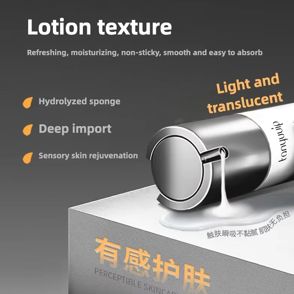 Facial Hydrolyzed Sponge Microcrystal Serum Skin Booster Anti-Wrinkle Firming Moisturizing Repairing Brightening Skin Care