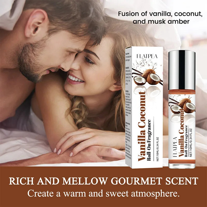 Christmas Musk Chocolate Perfume Natural Lasting Coconut Scent Rich Popular Roll-on Perfume Gift Women Perfect For The Holidays