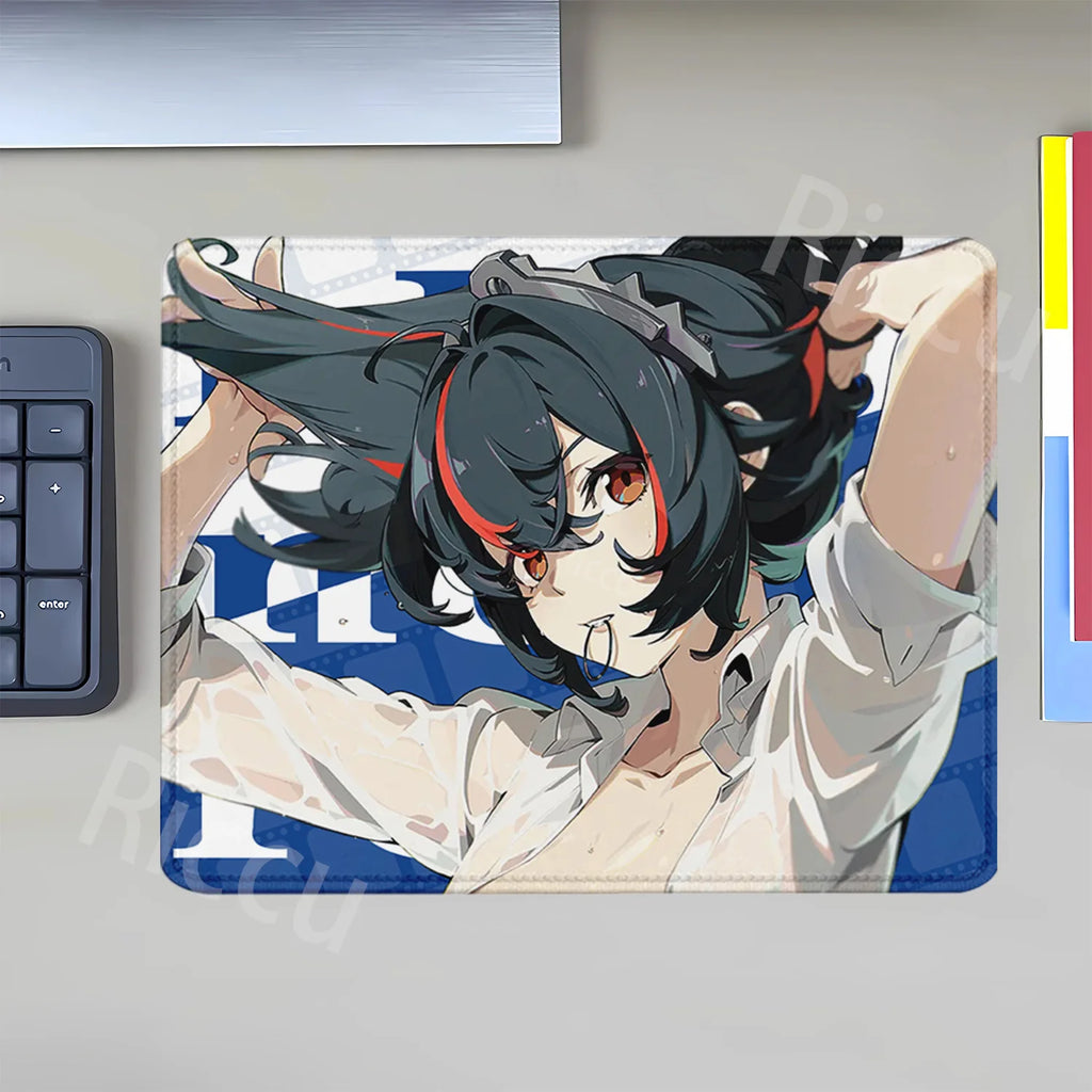 Mouse Pad Zenless Zone Zero Vivian Hoshimi Miyabi Ellen Joe Small Size Mousepad ZZZ Office accessories overlock teclado Desk Mat