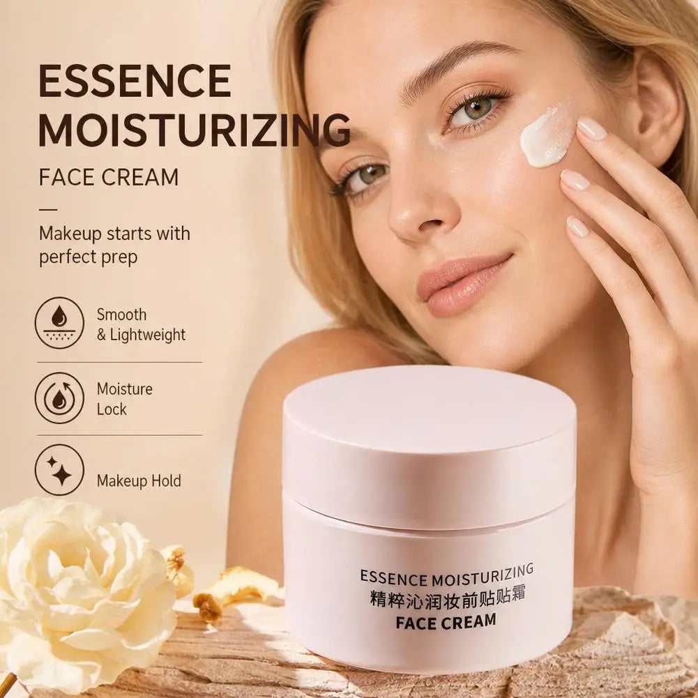 Apply the cream before makeup, moisturizing foundation cream - lasting moisturizing, creating a natural foundation