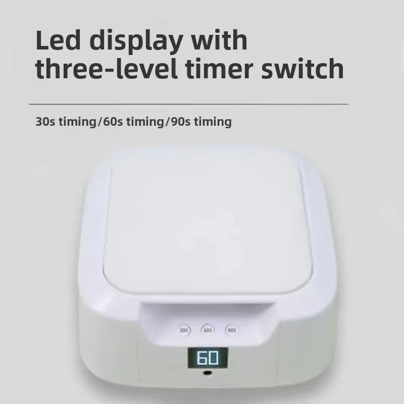 Upgraded Nail Lamp with Hand Pillow, Dedicated To Nail Salons, Large Capacity Suitable for Wearing Nail