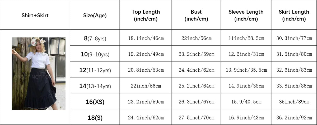Young Girls Double Breasted Shirt Double Petal Collar High-Quality Fashion Children Short Sleeves Casual Clothing For Kid Girl