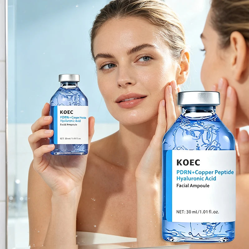 Pdrn Salmon Moisturizing Essence Collagen Blue Copper Peptide Deeply Moisturize Improve Dry Dull Firm Skin Korean Skincare New
