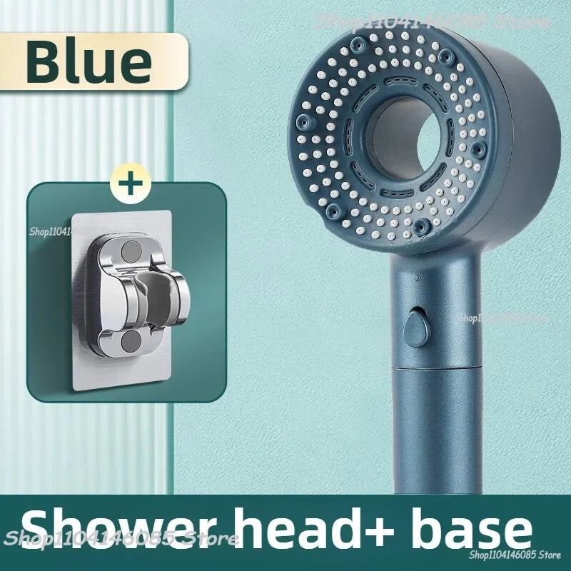 5 Modes Shower Head High Pressure Showerhead Portable Filter Rainfall Faucet Tap Bathroom Bath Home Bathroom Accessories