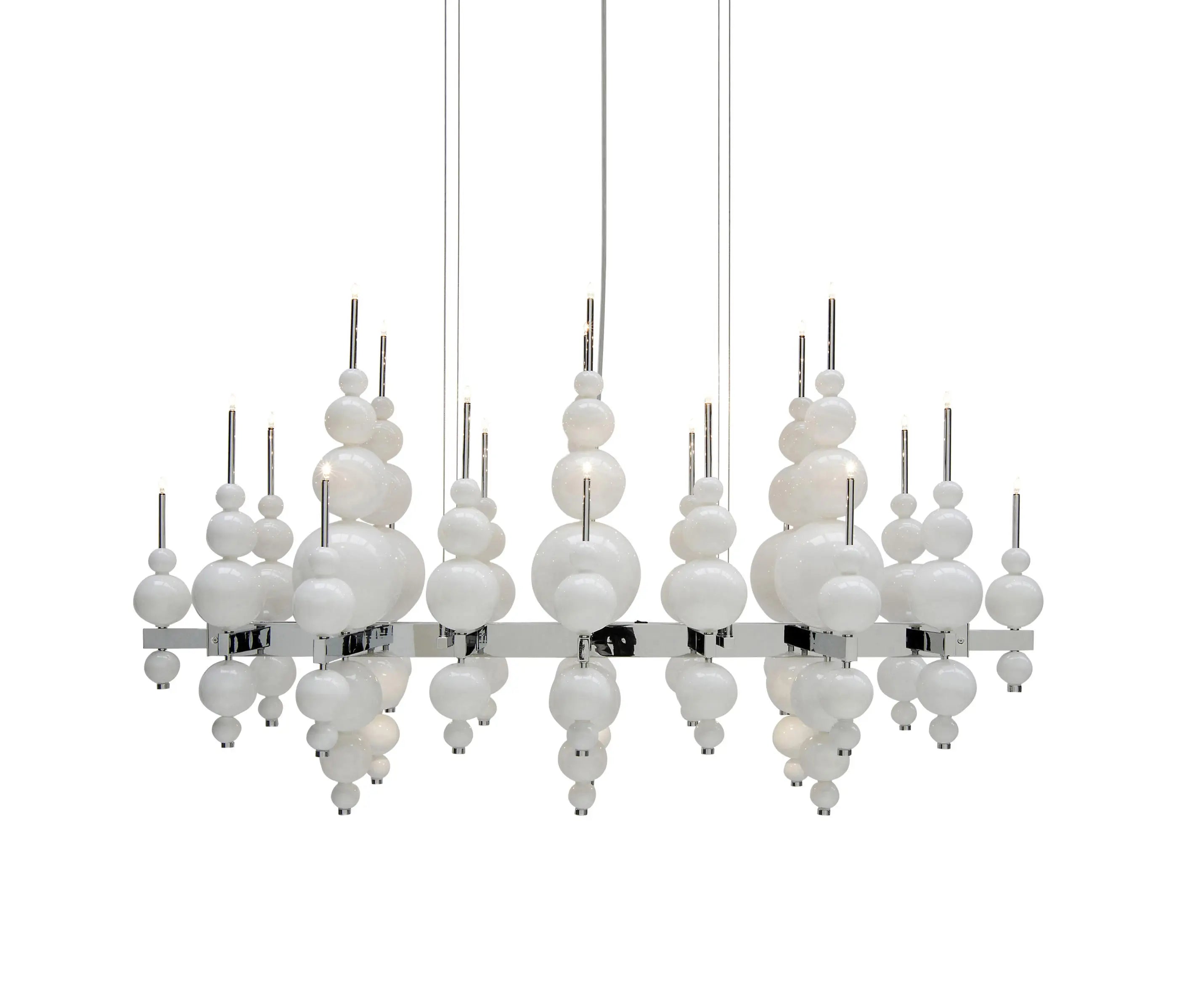 Luxury Living Room Black Chandelier Designer Tears From Moon Chandelier For Ceiling Restaurant Large Dining Table Hanging Lamp