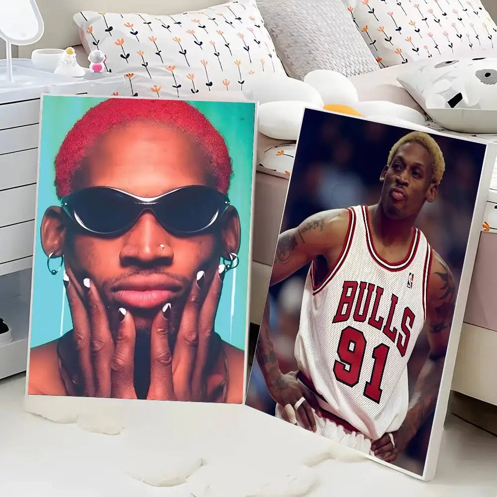 Rodman Poster Wall Art Printing Waterproof Home Living Bed Room Bar Aesthetic Decor