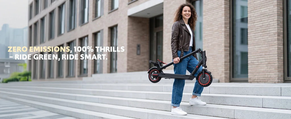 Electric Scooter Adults, Foldable E-Scooter with Front Suspension & Front/Rear Turn Signal Lights, 10" Large Honeycomb Solid Tires, 550W Motor, 36V 10.5AH Battery, Up to 20 Miles Range & 22 MPH