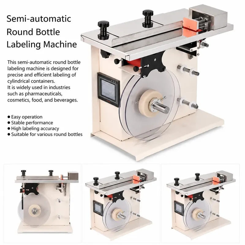 Gift Packaging Paper Box Self Adhesive Right Angle Sealer Semi Automatic Corner Sealing Labeling Machine