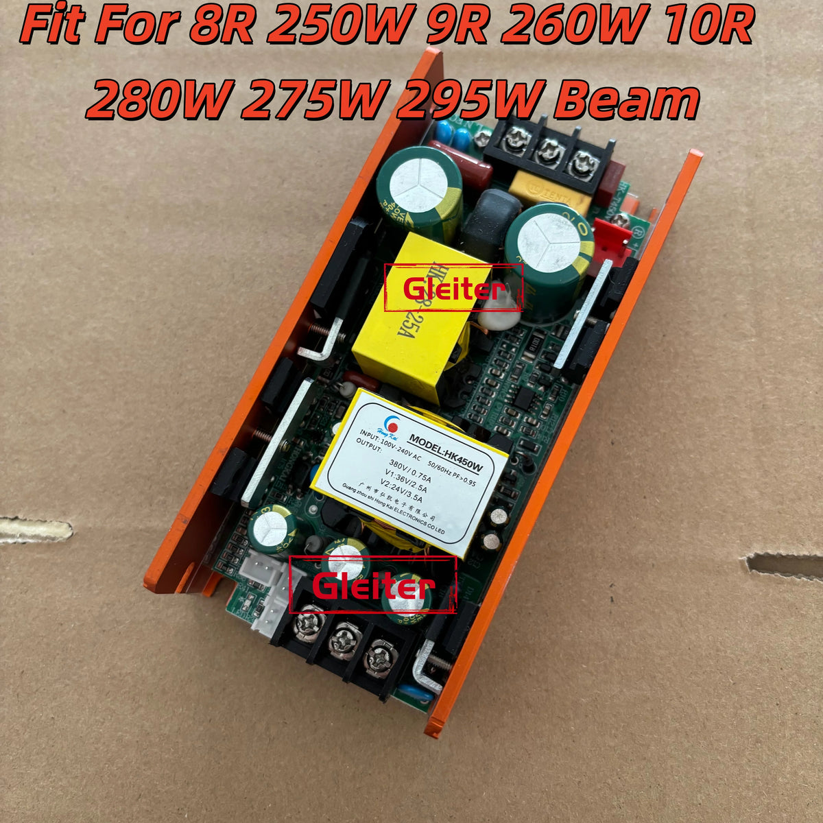 230W 200W 5R 7R 8R 250W 9R 260W 10R 280W 295W 330W 350W Power Supply Stage Beam Driver Moving Head Power Module for Sharpy Beam
