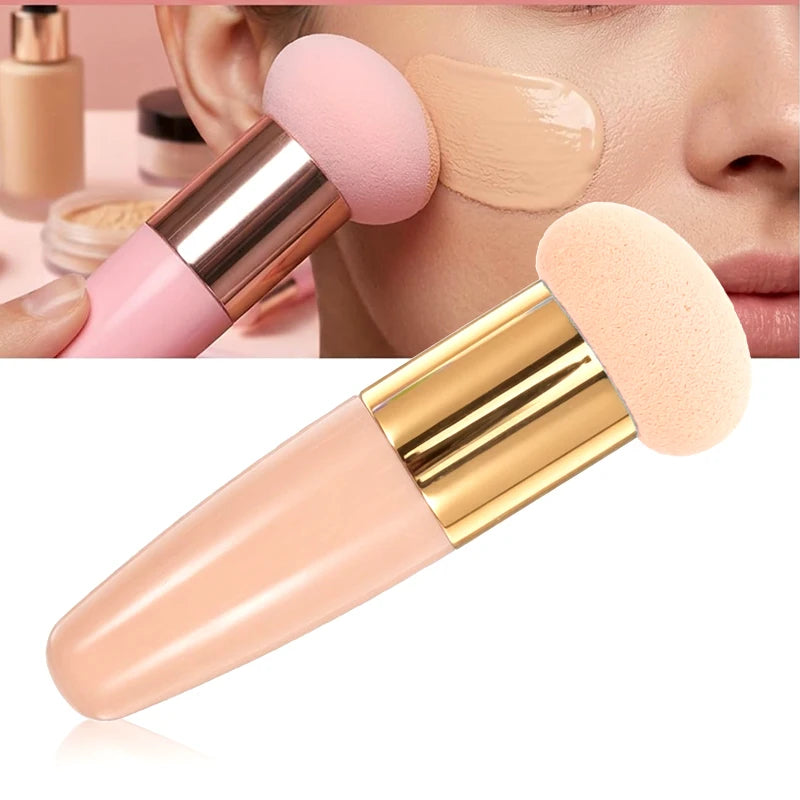New Mushroom Head Makeup Brush Puff Beauty Makeup Sponge With Handle Make-up for Fashion Women Professional Makeup Tools Puff