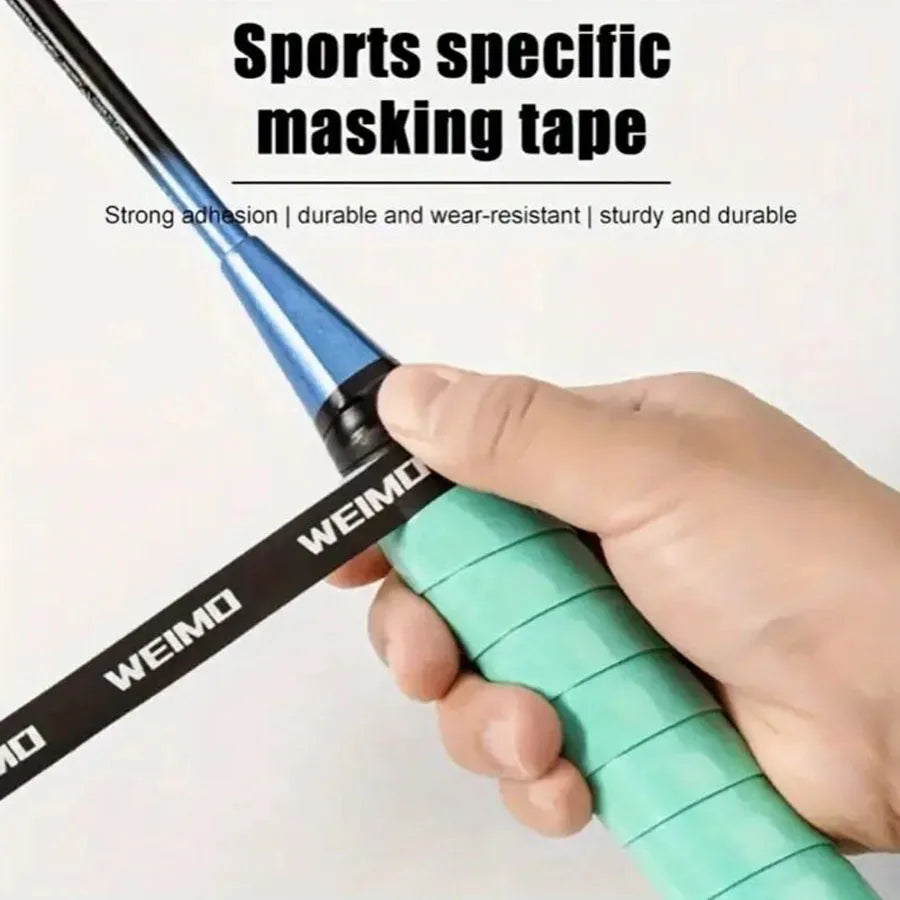 1 box badminton racket handle rubber non-slip handle cover wrap grip strap sweat absorbent tennis racket