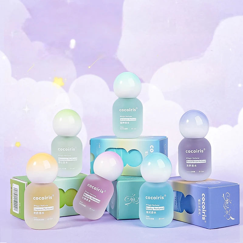 Popular Magic Perfume Series Fresh Fruity Floral Fragrance Lasting Scent Russia South Korea Popular Round Head Exquisite Perfume