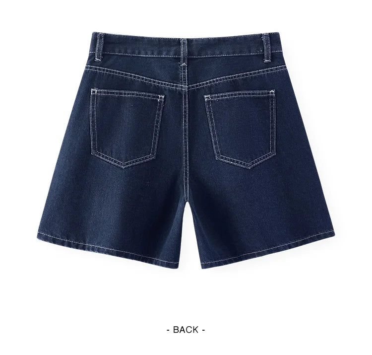 Semir Women Pants Denim Cool Feeling Antibacterial Vintage Distressed A Line Straight Leg 2026 Summer Casual Top
