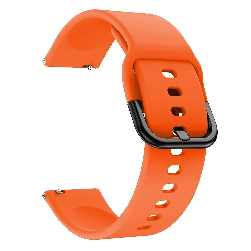 Strap For Amazfit GTS 2/4/3/GTS 2/4 Mini/GTR 4/2/2e 20mm/22mm Watch Silicone Sport Bracelet Amazfit bip 5 3/S/u pro Series band