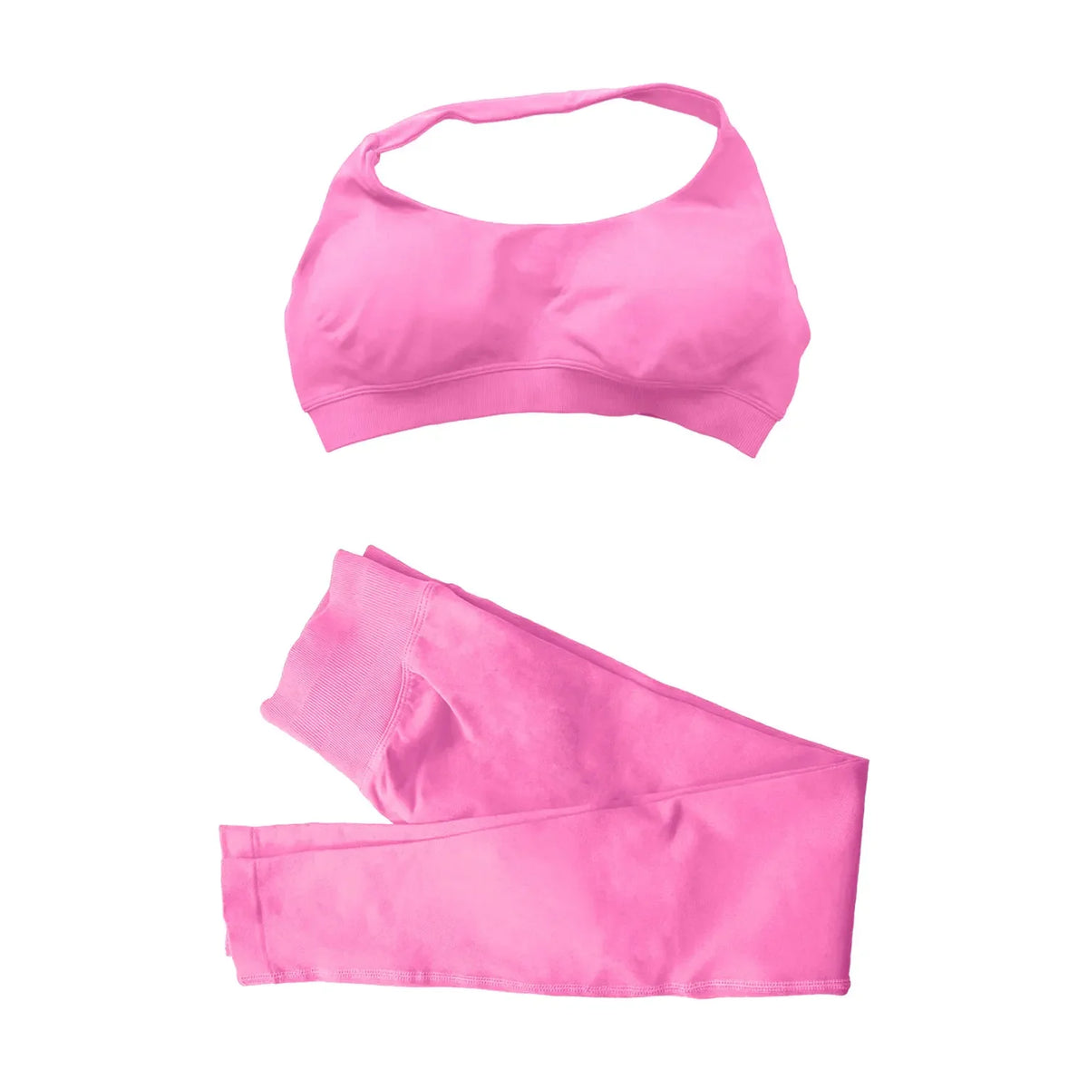NCLAGEN Women Sportwear 2 Piece Yoga Set Sports Bra and Leggings Seamless Suit Fitness Clothing Gym Workout Speed Activewear
