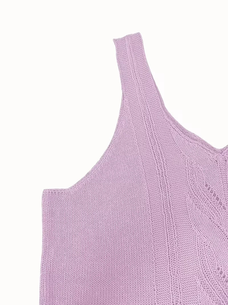 Summer Women's Knit Tank Top