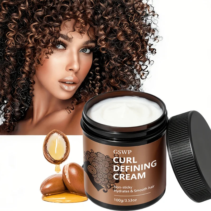 GSWP Curl Cream, Containing Castor Oil. Creates Perfect Curls With Added Bounce. Twists and Afro Styles. 100g/200g