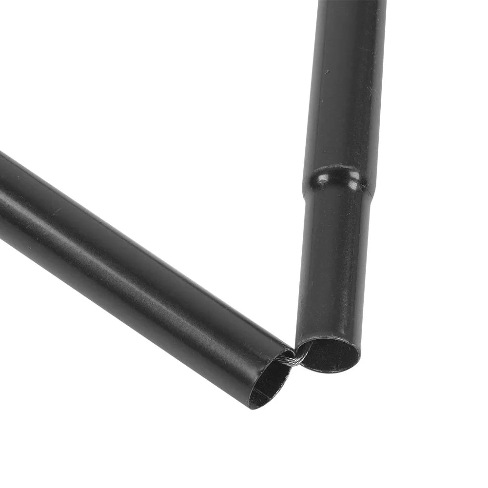 2m Iron Tent Rod Tent  Tent Pole Outdoor Iron Tent Shelter Canopy Supporting Folding Rod Pole for Hiking Camping Tent Rod