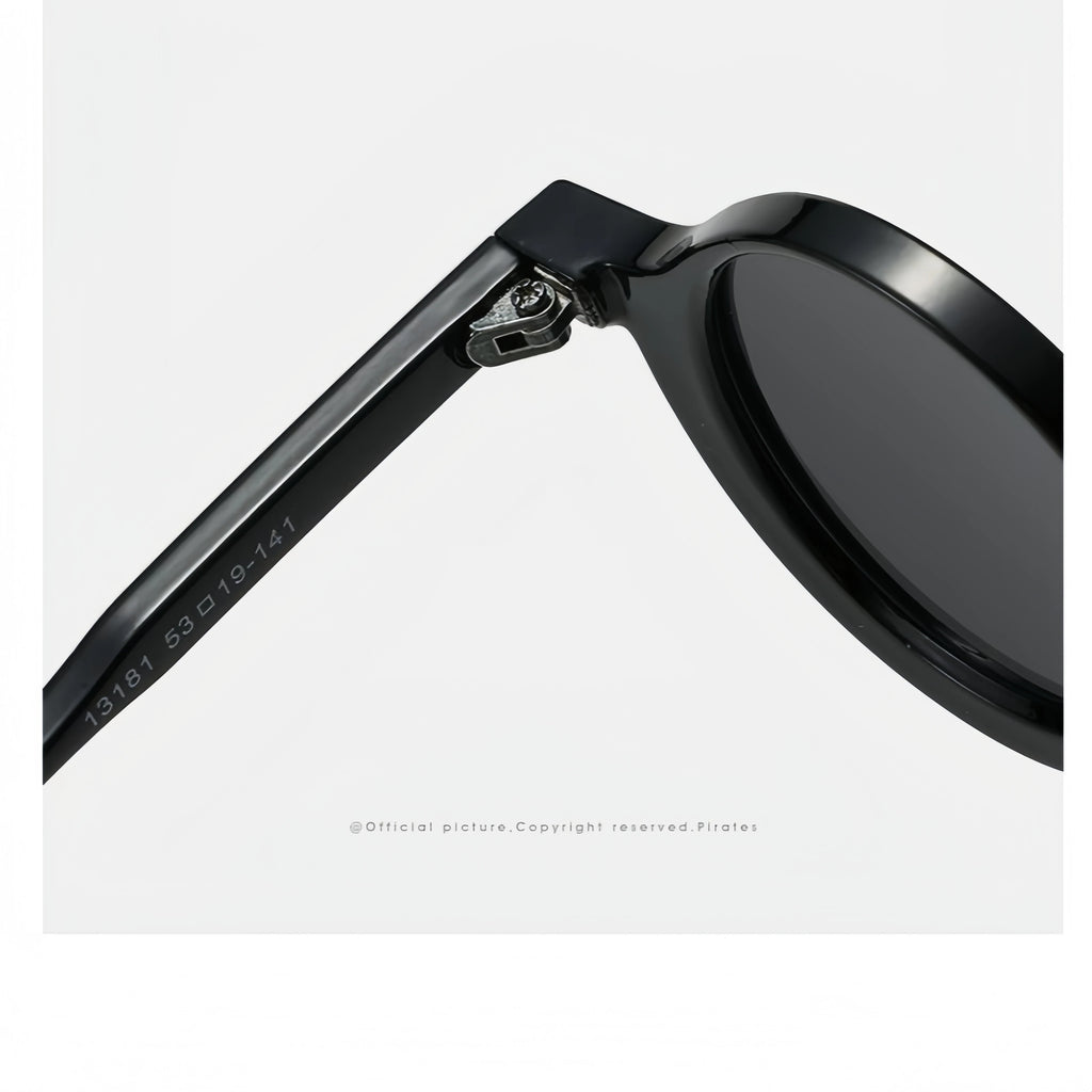 European and American New Retro Round Small-Frame Glasses with a High-End Feel, Unisex Sun Protection and Anti-Uv Sunglasses