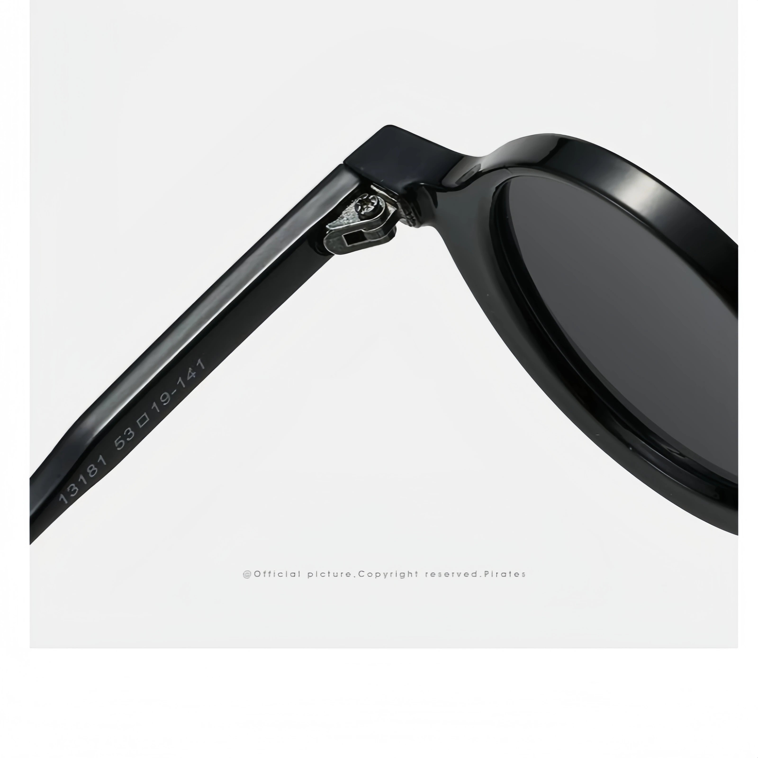 European and American New Retro Round Small-Frame Glasses with a High-End Feel, Unisex Sun Protection and Anti-Uv Sunglasses
