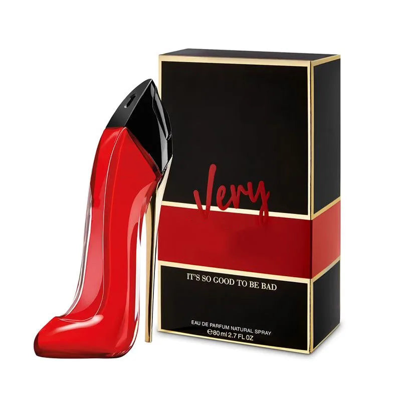 Seven ladies perfume, including Good Girl Blush and Very Good Girl, spray, 80ml, with long-lasting flower and fruit fragrance, elegant and unique, lasting fragrance, suitable for any venue, the best choice for giving ladies g