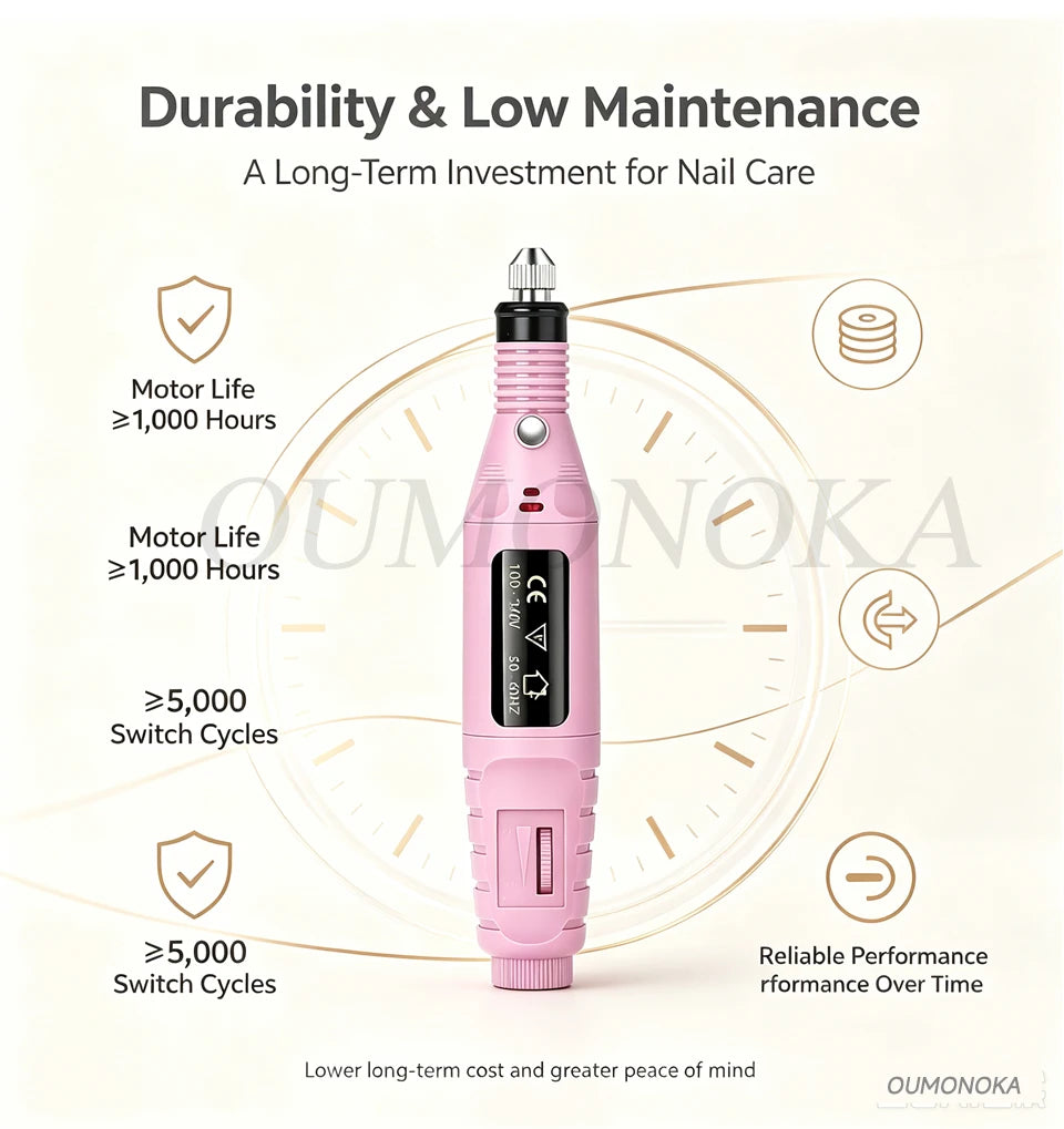 Professional Electric Nail Drill Machine Lathe Kit Nail Sander File for Manicure Cutter Set Art Supplies Salon Grinder Tools