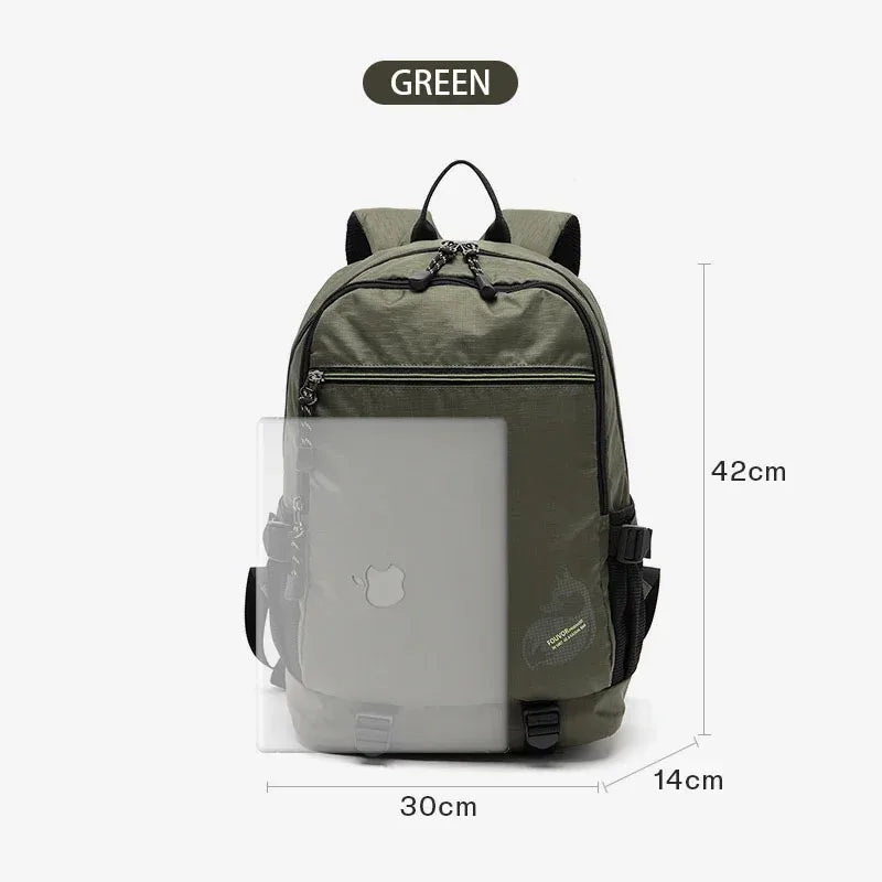 FOUVOR Large Capacity Women Travel Backpacks Waterproof Lightweight Sports Outdoor Student Laptop Bag 3033-01 3033-02 3033-05