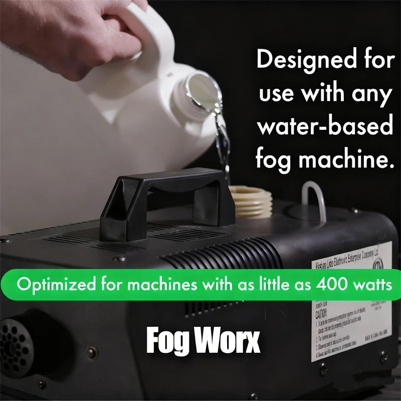 Smoke Fog Machine Liquid - High Density & Long-Lasting Fog Juice for Christmas, Performance Party, New Year's events and Concert
