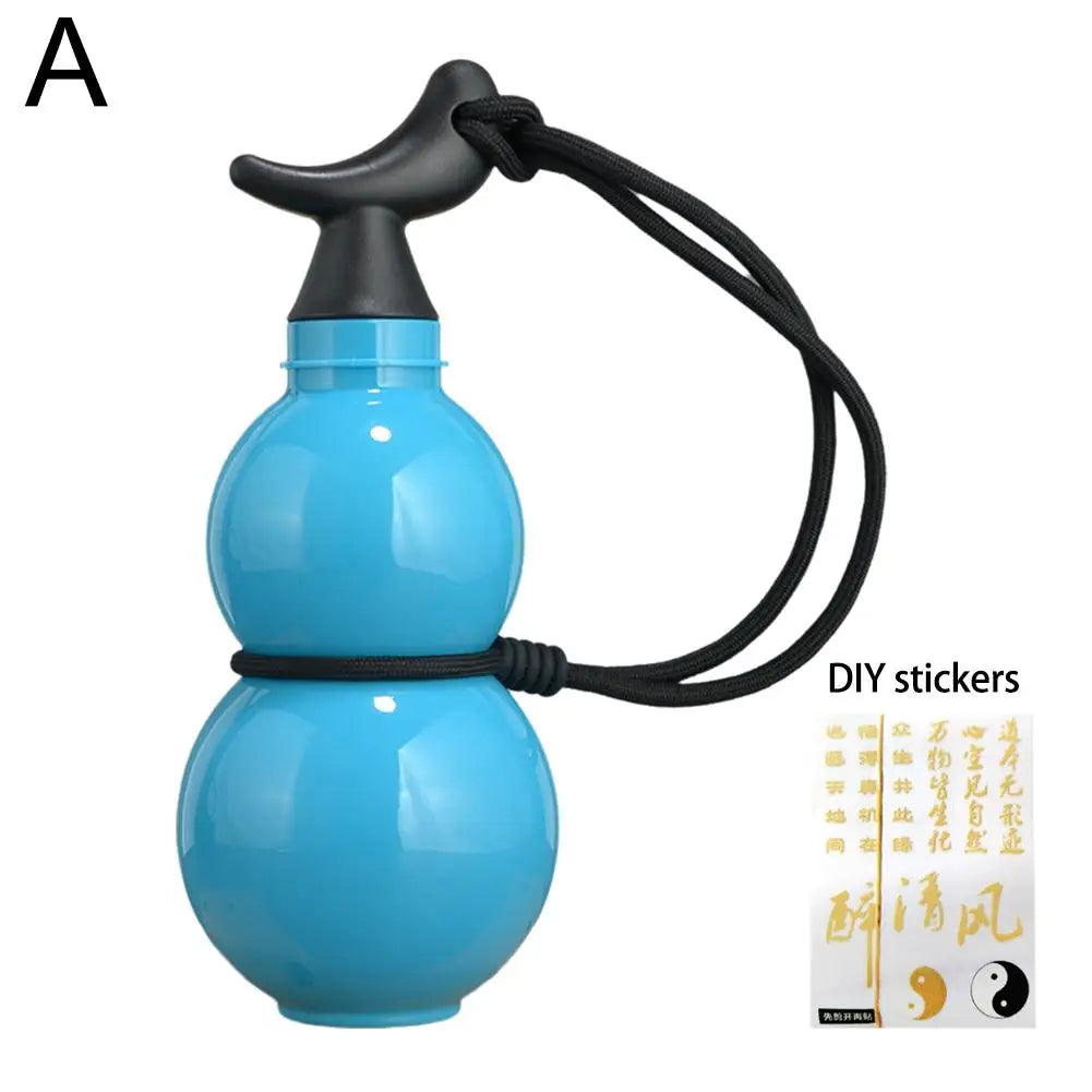 750ml Chinese Retro-Inspired Gourd Water Bottle Large Capacity Outdoors Leak-proof Water Sports Bottle King Wukong Drinking Cup