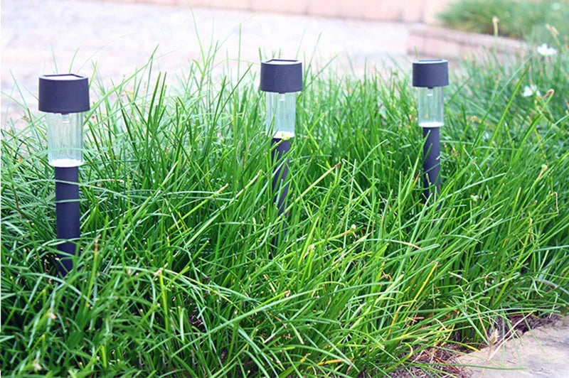 Outdoor Solar Garden Lights Auto On Off Pathway Lights for Yard Lawn Walkway Driveway Landscape Lighting  Clearance