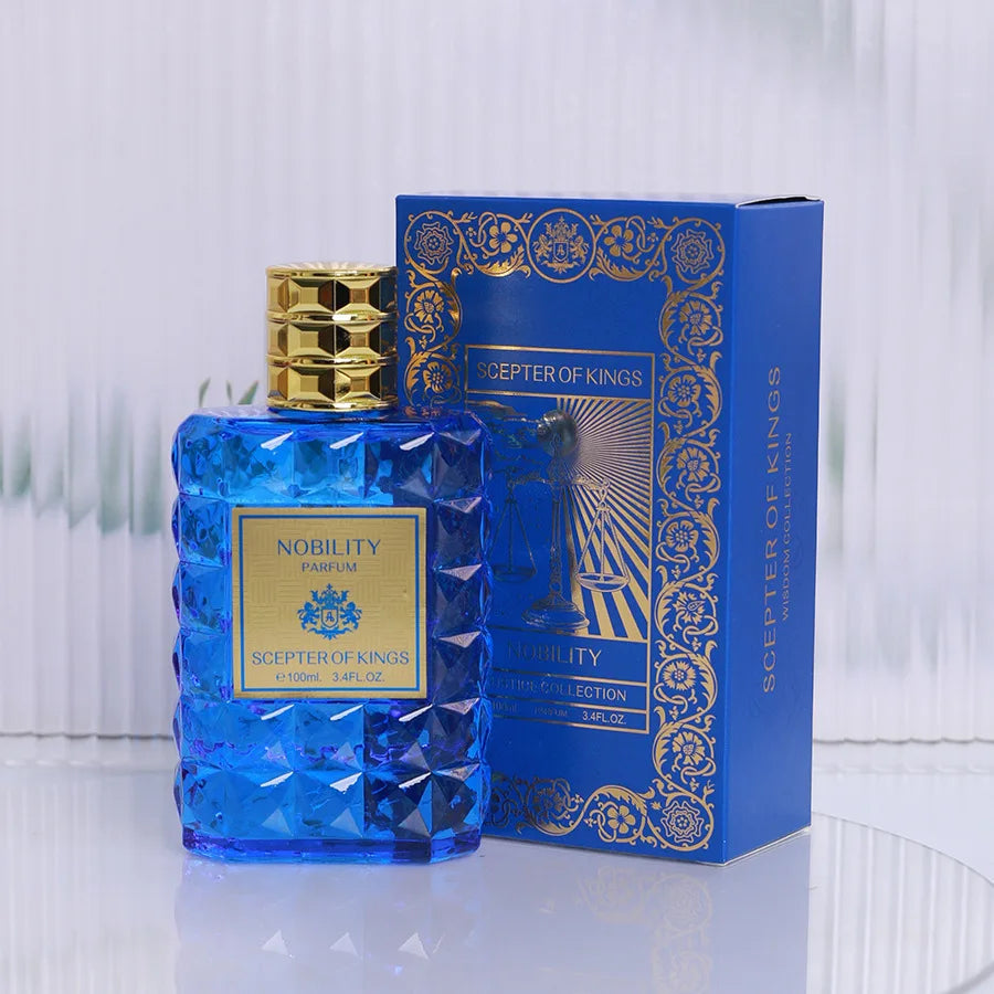 Men's Fragrance from the Middle East: Long-Lasting, Light Woody Cologne with a Rich Scent, Premium Brand, 100ml Holiday Gifts