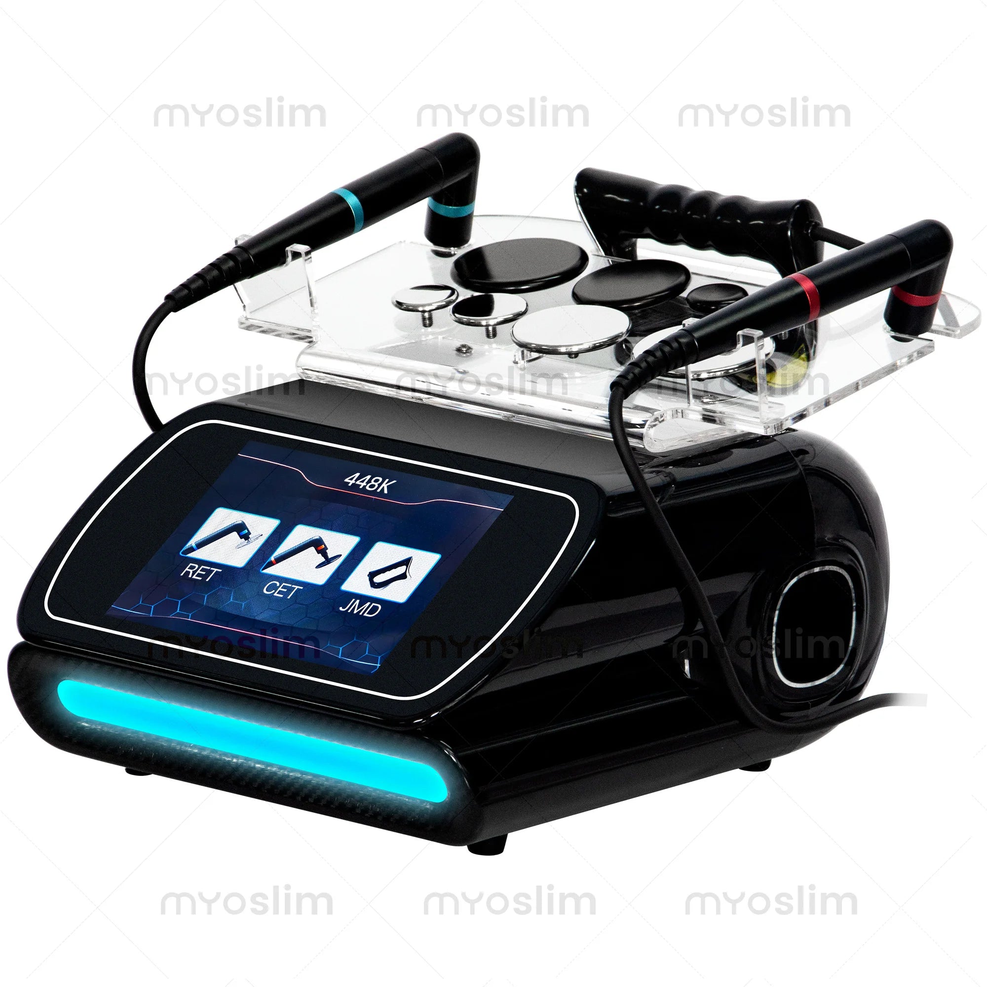Latest Tecar 448k Body Slimming Machine Skin Tightening Smooth Wrinkles Face Equipment Massage Weight Lose Beauty Machine