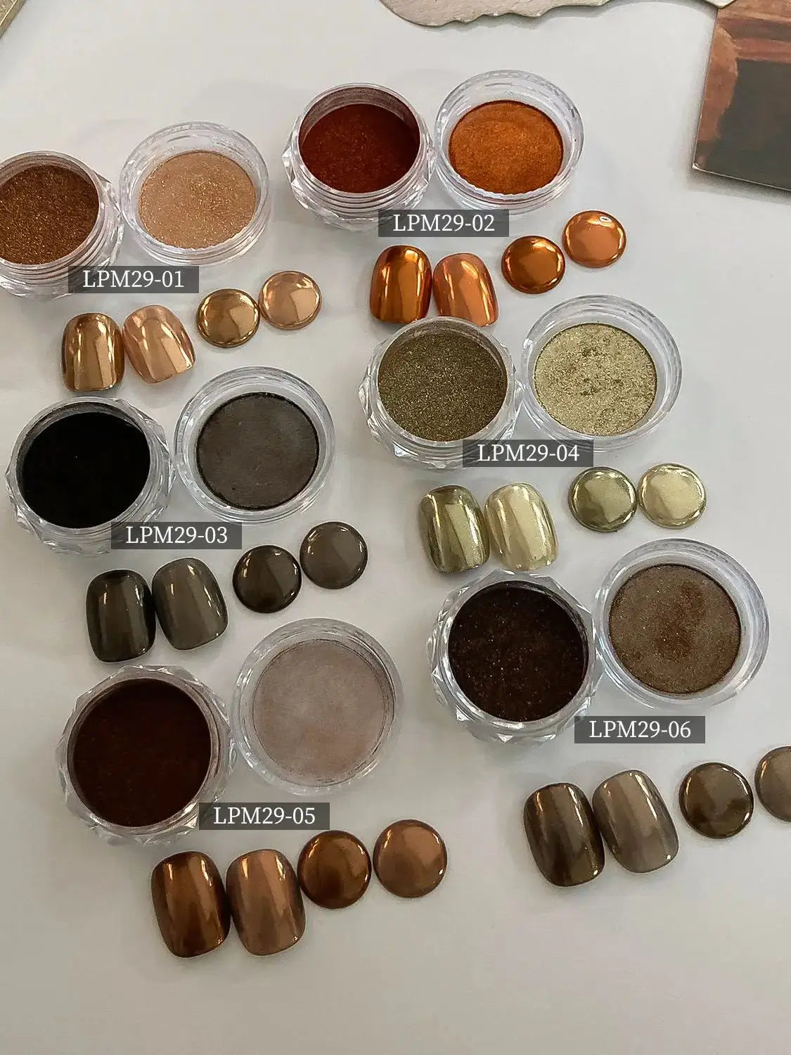 New Winter and Autumn Color Optional Mirror Powder Nail Gel Powder DIY Nail Powder