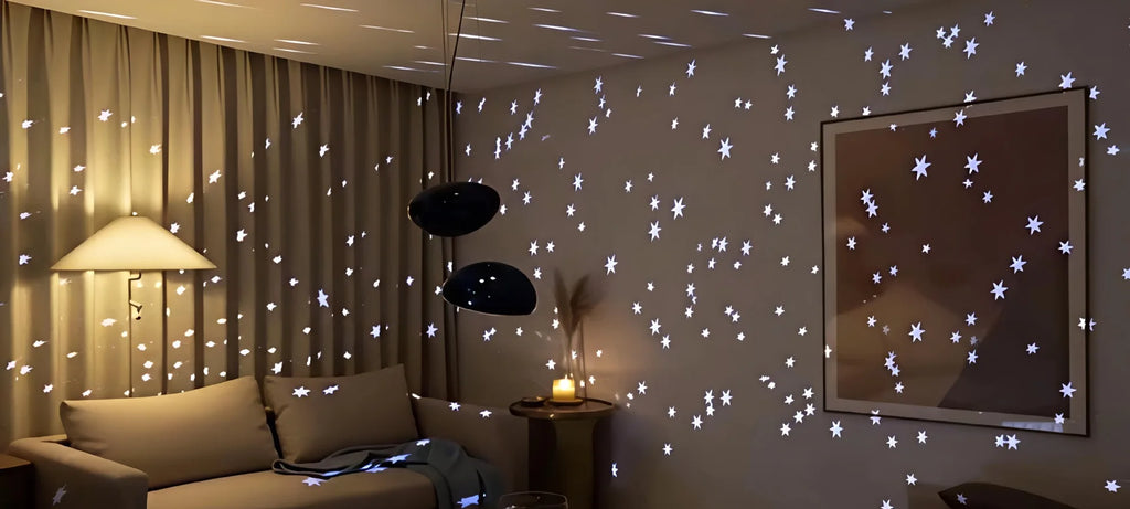 Dynamic Firefly Starry Sky Projection Light Ambient Light Outdoor Waterproof Gypsy LED Light