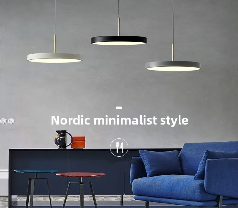 Nordic Modern Led Pendant Chandelier Adjustable Modern Led Chandeliers and Pendant Lights Office Cafe Canteen Restaurant