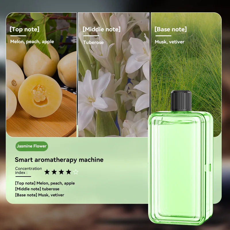 Aromatherapy Machine Essential Oil Humidifier Portable 5-speed Digital Display Automatic Aromatherapy Spray Deodorize Purify Air