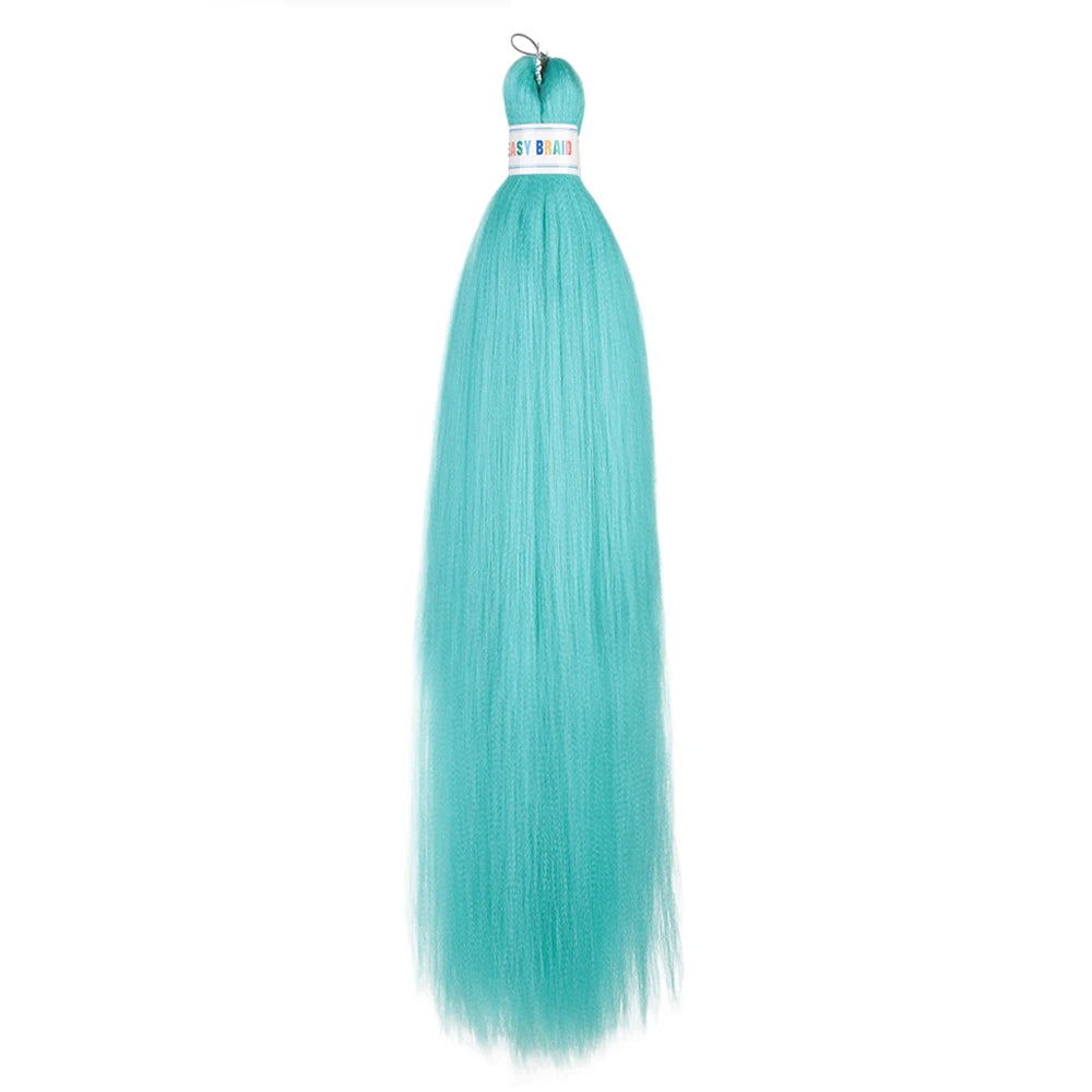 Ombre Kanekalon Braiding Hair Extensions Pre Stretched 26 Inch Synthetic Hair for Afro Jumbo Box Braids Natural Looking