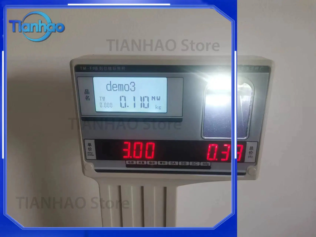 Dual Touch Screen Long Fly Label Scale Digital Weighing POS Terminal Android AI Identify Label Scale for Supermarket