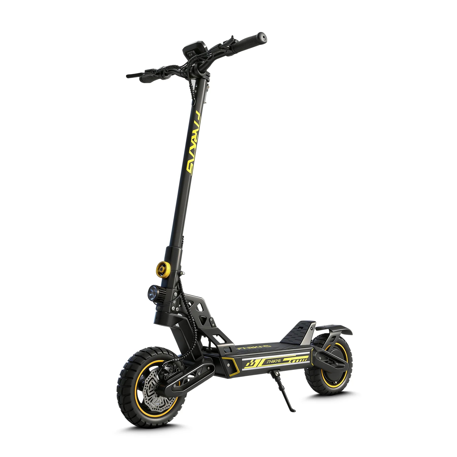 1200W Motor Foldable Adult Electric Scooter 48V 13AH Battery 30MPH Max Speed 10 Inch Off-Road Tires E-Scooter 35-45KM