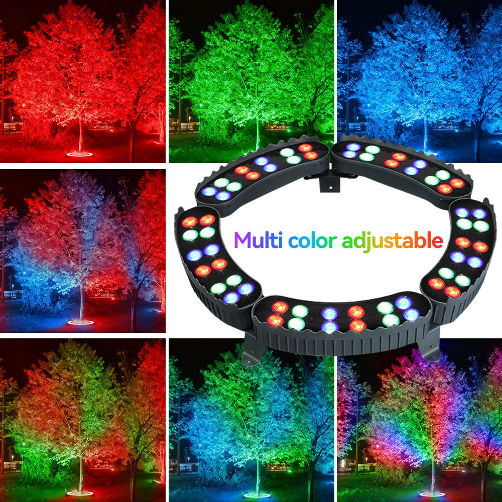1/5 Packs LED Lawn Spotlight Tree Hugging Light 220V Outdoor IP65 Landscape Decor Light Garden Path Courtyard Sidewalk Patio