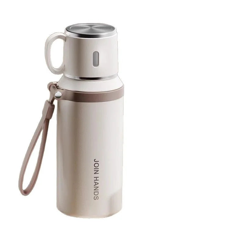 316 Stainless Steel Insulated Water Bottle 24 Hour Hot Cold Leak Proof with Straw and Lid for Gym Travel Outdoor Sport
