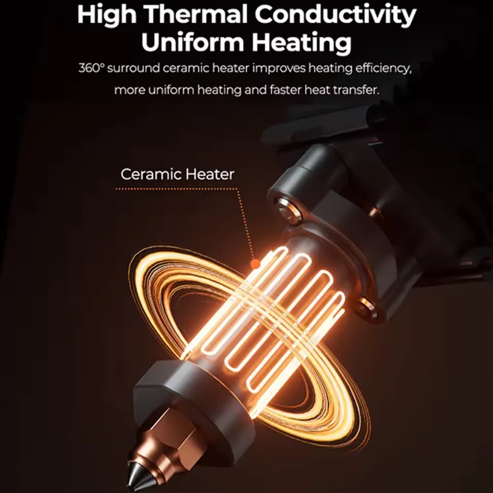Creality Hi Ceramic Heating Block Kit 300℃ High Temperature Resistance Heated Block for Creality Hi 3D Printer Accessories