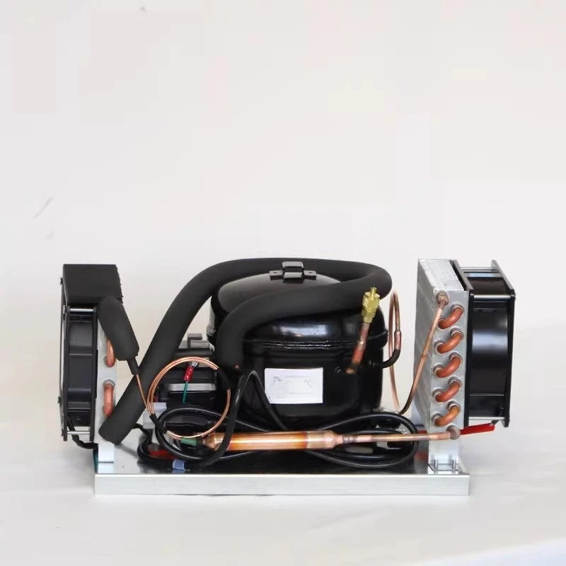 QD52A Small Air-cooled Unit 220VR134a Refrigeration Integrated Unit Can Be Turned on For Refrigeration and Temperature Control