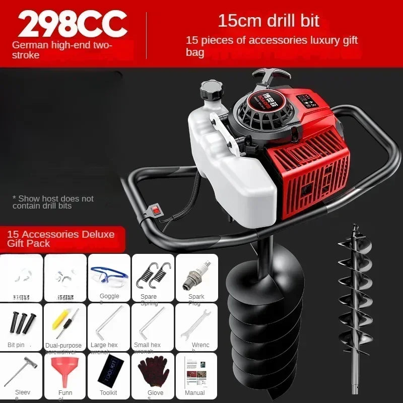 Effortlessly Dig Holes and Plant Trees with this Small Agricultural Hole Digging Tool