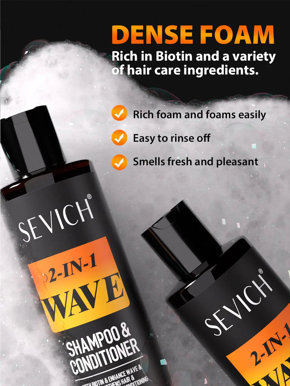 Biotin Wave Pomade For Deep Waves 360 Strong Hold Hair Styling Cream Wavy Hair Oil With Brush Waves Cream For African Black Men