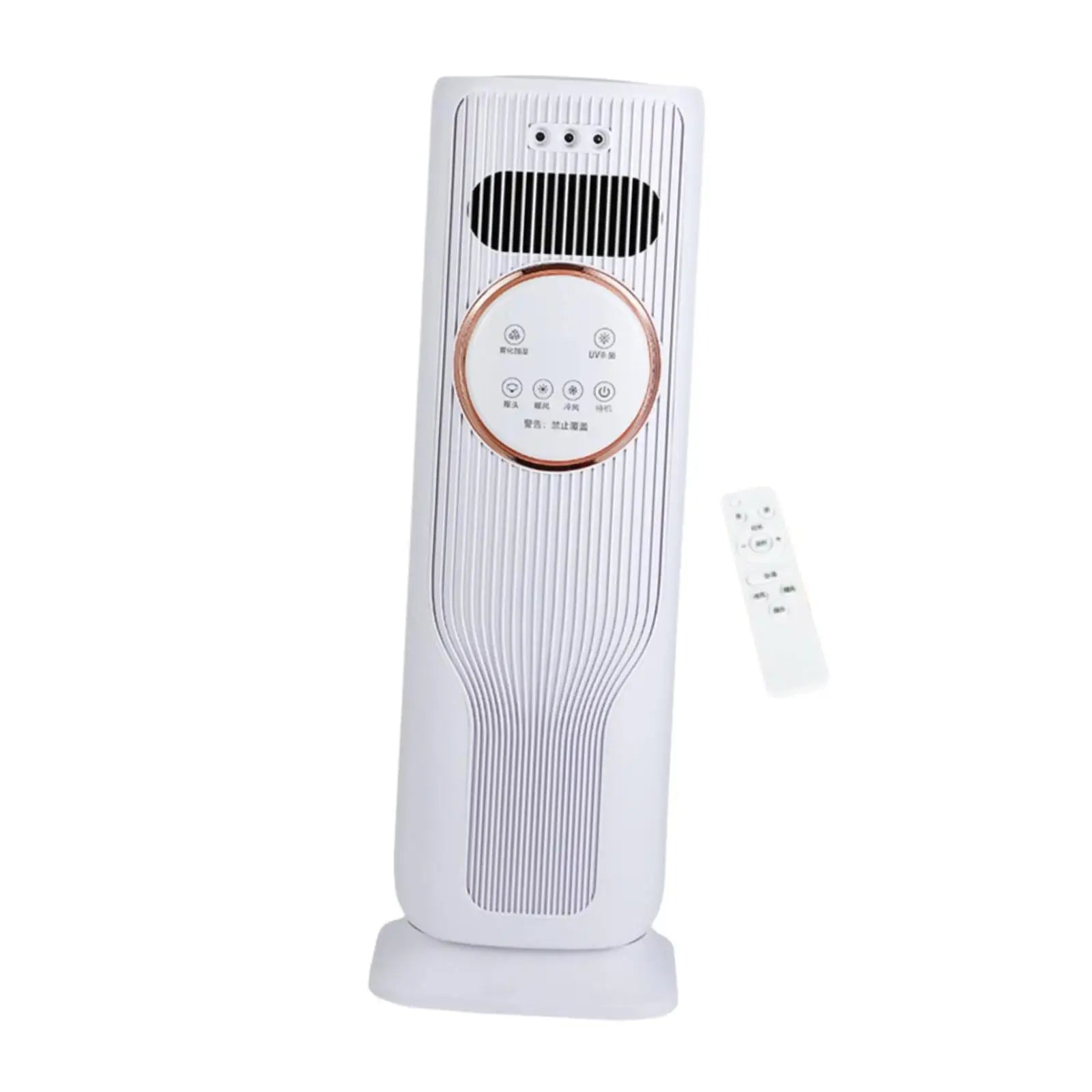 Three Level Ventilation Portable Fan Heater with Water Ice Tank for Home Bedroom Air Conditioning