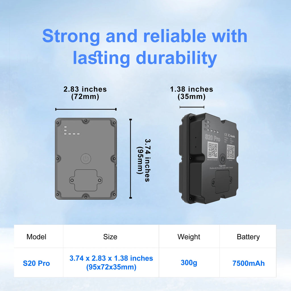 Best 4G Anti-Theft GPS Tracker for Car/Motorcycle - ‌Strong Magnetic Vehicle Locator with Paid APP Tracking/Security Protection
