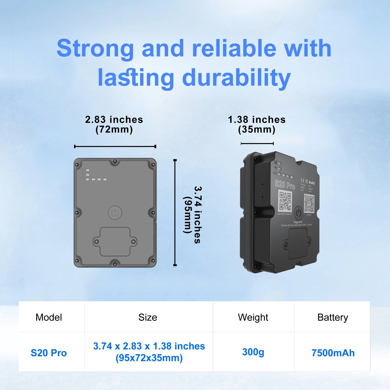 Best 4G Anti-Theft GPS Tracker for Car/Motorcycle - ‌Strong Magnetic Vehicle Locator with Paid APP Tracking/Security Protection
